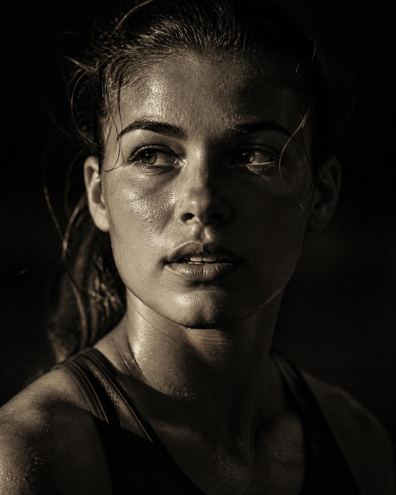 Athlete portrait
